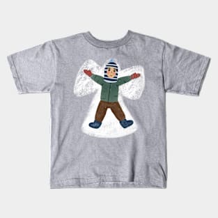 Snow angel Kids T-Shirt